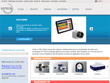 Tablet Screenshot of eotech.fr